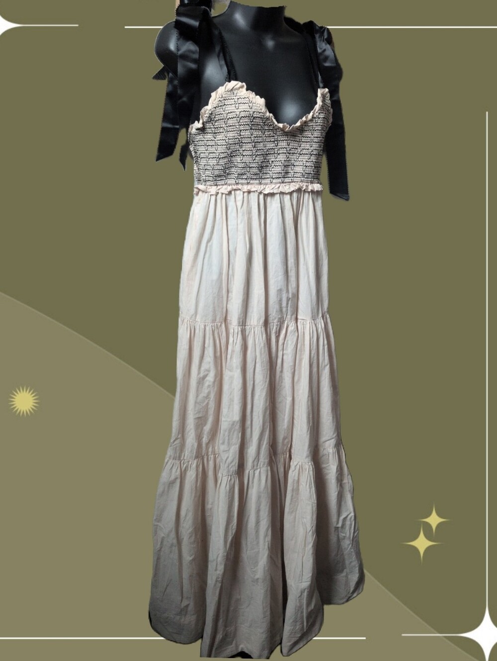 ✨Nwt Free People Bluebell Solid Maxi Dress size s